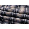 imageZITY Mens Flannel Hoodie Shirts Casual Button Down Plaid Shirt Jackets for Men Long Sleeve Stylish Hooded with PocketDark Blue White