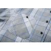 imageZITY Mens Flannel Hoodie Shirts Casual Button Down Plaid Shirt Jackets for Men Long Sleeve Stylish Hooded with PocketGrey