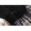 imageZITY Mens Flannel Hoodie Shirts Casual Button Down Plaid Shirt Jackets for Men Long Sleeve Stylish Hooded with PocketNavybeige