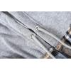 imageZITY Mens Flannel Hoodie Shirts Casual Button Down Plaid Shirt Jackets for Men Long Sleeve Stylish Hooded with PocketNavybeigewhite