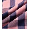 imageZITY Mens Flannel Hoodie Shirts Casual Button Down Plaid Shirt Jackets for Men Long Sleeve Stylish Hooded with PocketPink