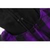 imageZITY Mens Flannel Hoodie Shirts Casual Button Down Plaid Shirt Jackets for Men Long Sleeve Stylish Hooded with PocketPurple