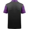 imageZITY Mens Golf Shirt Short Sleeve Sport Moisture Wicking Performance Print Golf Polo Shirts for Men Collared Casual TShirtDeep Purple
