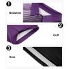 imageZITY Mens Golf Shirt Short Sleeve Sport Moisture Wicking Performance Print Golf Polo Shirts for Men Collared Casual TShirtDeep Purple
