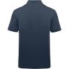 imageZITY Mens Golf Shirt Short Sleeve Sport Moisture Wicking Performance Print Golf Polo Shirts for Men Collared Casual TShirtHemp Grey Blue