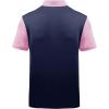 imageZITY Mens Golf Shirt Short Sleeve Sport Moisture Wicking Performance Print Golf Polo Shirts for Men Collared Casual TShirtPink Blue