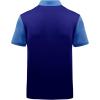 imageZITY Mens Golf Shirt Short Sleeve Sport Moisture Wicking Performance Print Golf Polo Shirts for Men Collared Casual TShirtSapphire Blue