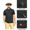 imageZITY Mens Polo Shirt Short Sleeve Sports Tactical TShirt Athletic Golf Polos Daily Casual Stylish Collared Shirts for MenDark Grey