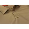 imageZITY Mens Polo Shirt Short Sleeve Sports Tactical TShirt Athletic Golf Polos Daily Casual Stylish Collared Shirts for MenKhaki