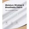imageZITY Mens Waffle Polo Shirts Casual Short Sleeve Texture Polo for Men Moisture Wicking Collared TShirt with PocketWhite
