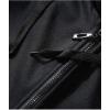 imageZITY Mens Zip Up Hoodie Heavyweight Winter Sweatshirt Fleece Sherpa Lined Warm JacketBlack Gray