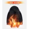 imageZITY Mens Zip Up Hoodie Heavyweight Winter Sweatshirt Fleece Sherpa Lined Warm JacketCharcoal Heather Grey