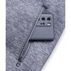 imageZITY Mens Zip Up Hoodie Heavyweight Winter Sweatshirt Fleece Sherpa Lined Warm JacketCharcoal Heather Grey