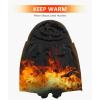 imageZITY Mens Zip Up Hoodie Heavyweight Winter Sweatshirt Fleece Sherpa Lined Warm JacketHeather Brown