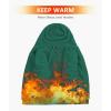 imageZITY Mens Zip Up Hoodie Heavyweight Winter Sweatshirt Fleece Sherpa Lined Warm JacketJet Green