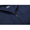 imageZITY Mens Zip Up Hoodie Heavyweight Winter Sweatshirt Fleece Sherpa Lined Warm JacketJet Navy Blue