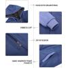 imageZITY Mens Zip Up Hoodie Heavyweight Winter Sweatshirt Fleece Sherpa Lined Warm JacketPurpleLight Purple