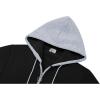imageZITY Womens Hoodies Fleece Jacket Winter Sherpa Lined SweatshirtBlackGrey
