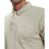imageZITY 3 Pack Polo Shirts for Men with Pocket Short Sleeve Moisture Wicking Outdoor Tactical Shirt Summer CasualApricotarmy Greenblack