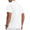 imageZITY 3 Pack Polo Shirts for Men with Pocket Short Sleeve Moisture Wicking Outdoor Tactical Shirt Summer CasualBlackroyal Bluewhite
