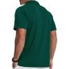 imageZITY 3 Pack Polo Shirts for Men with Pocket Short Sleeve Moisture Wicking Outdoor Tactical Shirt Summer CasualForest Greenwine Redroyal Blue