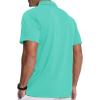 imageZITY 3 Pack Polo Shirts for Men with Pocket Short Sleeve Moisture Wicking Outdoor Tactical Shirt Summer CasualGreylight Blueemerald Blue