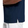 imageZITY 3 Pack Polo Shirts for Men with Pocket Short Sleeve Moisture Wicking Outdoor Tactical Shirt Summer CasualNavygreydark Teal Blue