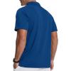 imageZITY 3 Pack Polo Shirts for Men with Pocket Short Sleeve Moisture Wicking Outdoor Tactical Shirt Summer CasualRoyal Blueroyal Blueroyal Blue