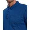imageZITY 3 Pack Polo Shirts for Men with Pocket Short Sleeve Moisture Wicking Outdoor Tactical Shirt Summer CasualRoyal Blueroyal Blueroyal Blue