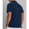 imageZITY 3 Pack Polo Shirts for Men with Pocket Short Sleeve Moisture Wicking Outdoor Tactical Shirt Summer CasualWhitelight Bluenavy