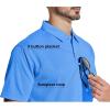 imageZITY 5 Pack Polo Shirts for Men with Pocket Dry Quickly Short Sleeve Athletic Outdoor Work Collared ShirtsApricotlight Blueroyal Bluelight Royal Blueemerald Blue