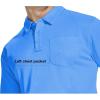 imageZITY 5 Pack Polo Shirts for Men with Pocket Dry Quickly Short Sleeve Athletic Outdoor Work Collared ShirtsApricotlight Blueroyal Bluelight Royal Blueemerald Blue