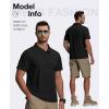 imageZITY 5 Pack Polo Shirts for Men with Pocket Dry Quickly Short Sleeve Athletic Outdoor Work Collared ShirtsBlack