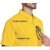 imageZITY 5 Pack Polo Shirts for Men with Pocket Dry Quickly Short Sleeve Athletic Outdoor Work Collared ShirtsBlackforest Greenroyal Bluewhitedark Yellow