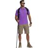 imageZITY 5 Pack Polo Shirts for Men with Pocket Dry Quickly Short Sleeve Athletic Outdoor Work Collared ShirtsBlackgreyforest Greenapricotviolet