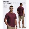 imageZITY 5 Pack Polo Shirts for Men with Pocket Dry Quickly Short Sleeve Athletic Outdoor Work Collared ShirtsBlackkhakiapricotwine Redlight Blue