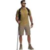 imageZITY 5 Pack Polo Shirts for Men with Pocket Dry Quickly Short Sleeve Athletic Outdoor Work Collared ShirtsKhakinavyroyal Bluedark Teal Bluewhite