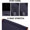 imageZITY Mens Flag Golf Polo Shirts Short Sleeve Tactical Collared Shirt Men Outdoor Moisture Wicking ShirtsDark Blue