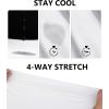 imageZITY Mens Flag Golf Polo Shirts Short Sleeve Tactical Collared Shirt Men Outdoor Moisture Wicking ShirtsWhite
