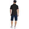 imageZITY Mens Polo Shirts Quarter Zip Shirts Casual Classic Lightweight Short Sleeve Golf Collared Shirt with PocketBlack Red