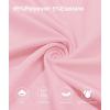 imageZITY Mens Polo Shirts Quarter Zip Shirts Casual Classic Lightweight Short Sleeve Golf Collared Shirt with PocketPink