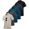 Dark Teal Blue+black+grey+apricot+navy