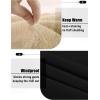 imageZITY Mens Crewneck Sweatshirt Heavyweight Fleece Sweatshirts Kangaroo Pocket Thick Winter Sherpa Lined Long Sleeve PulloverBlack
