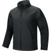 imageZITY Mens Lightweight Softshell Jacket Warm Fleece Lined Waterproof Rain Jacket Windbreaker Windproof Soft Shell OutdoorGrey