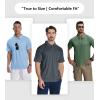 imageZITY 7 Pack Mens Polo Shirts with Pocket Moisture Wicking Short Sleeve Outdoor Golf Athletic Work Multipack ShirtsBlackgreyarmy Greennavylight Blueroyal Bluewhite
