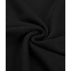 image:imageZITY Mens Long Sleeve Polo Shirts 3 Button Down with Pocket Classic Golf Breathable Solid Color Designed Collared Casual TeeBlack