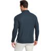 image:imageZITY Mens Long Sleeve Polo Shirts 3 Button Down with Pocket Classic Golf Breathable Solid Color Designed Collared Casual TeeGray