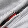 image:imageZITY Mens Flannel Hoodie Shirts Casual Button Down Plaid Shirt Jackets for Men Long Sleeve Stylish Hooded with PocketRed