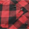image:imageZITY Mens Flannel Hoodie Shirts Casual Button Down Plaid Shirt Jackets for Men Long Sleeve Stylish Hooded with PocketRed
