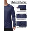 image:imageZITY 3 Pack Long Sleeve Shirts for Men UPF 50 Sun Protection Crew Neck TShirt Rash Guard for Hiking Running Swimming3packdark BlueWhiteLight Sky Blue